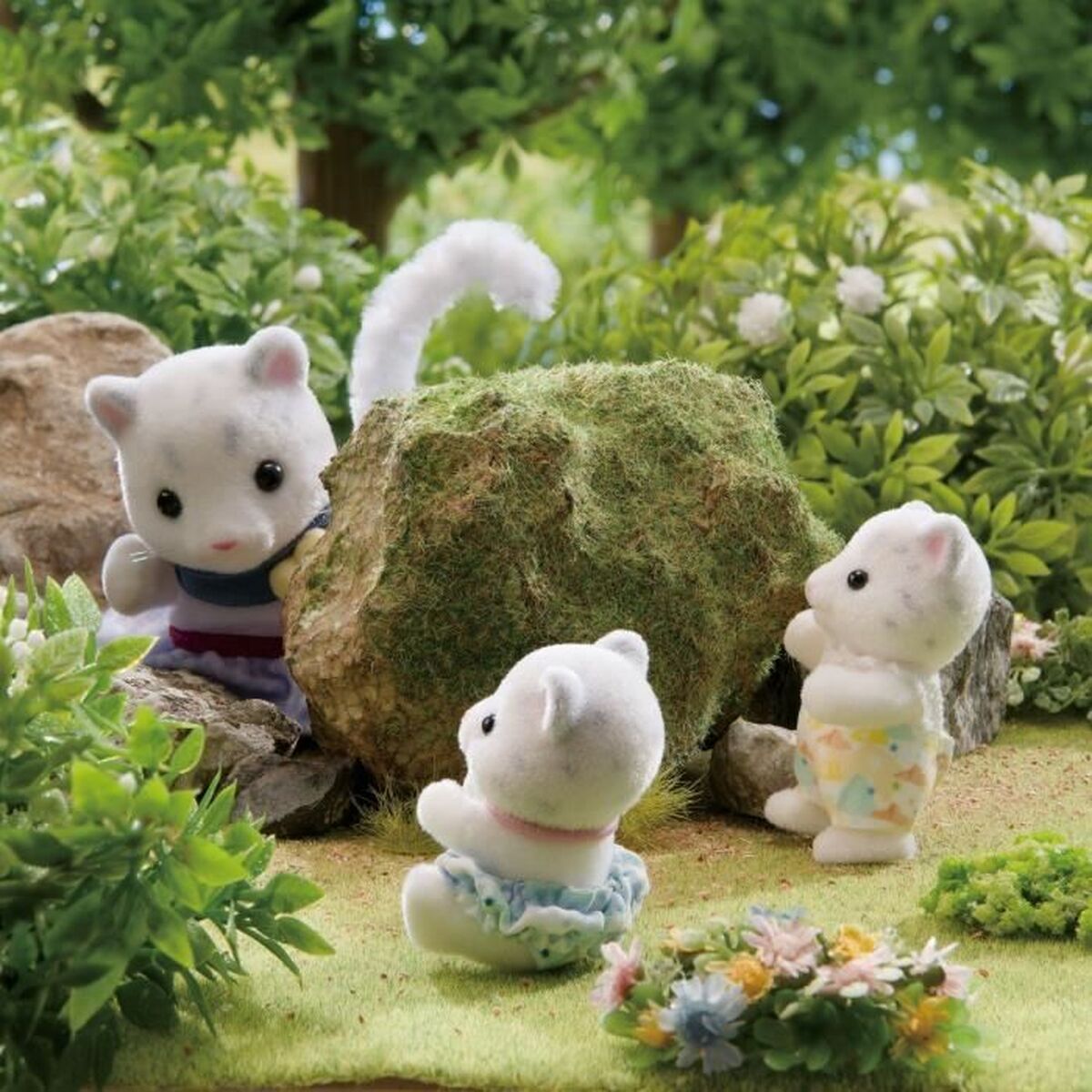 Playset Sylvanian Families Snow Leopard Family Multicolor - Jucarii si jocuri, Păpuși și figurine