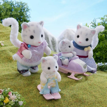 Playset Sylvanian Families Snow Leopard Family Multicolor - Jucarii si jocuri, Păpuși și figurine