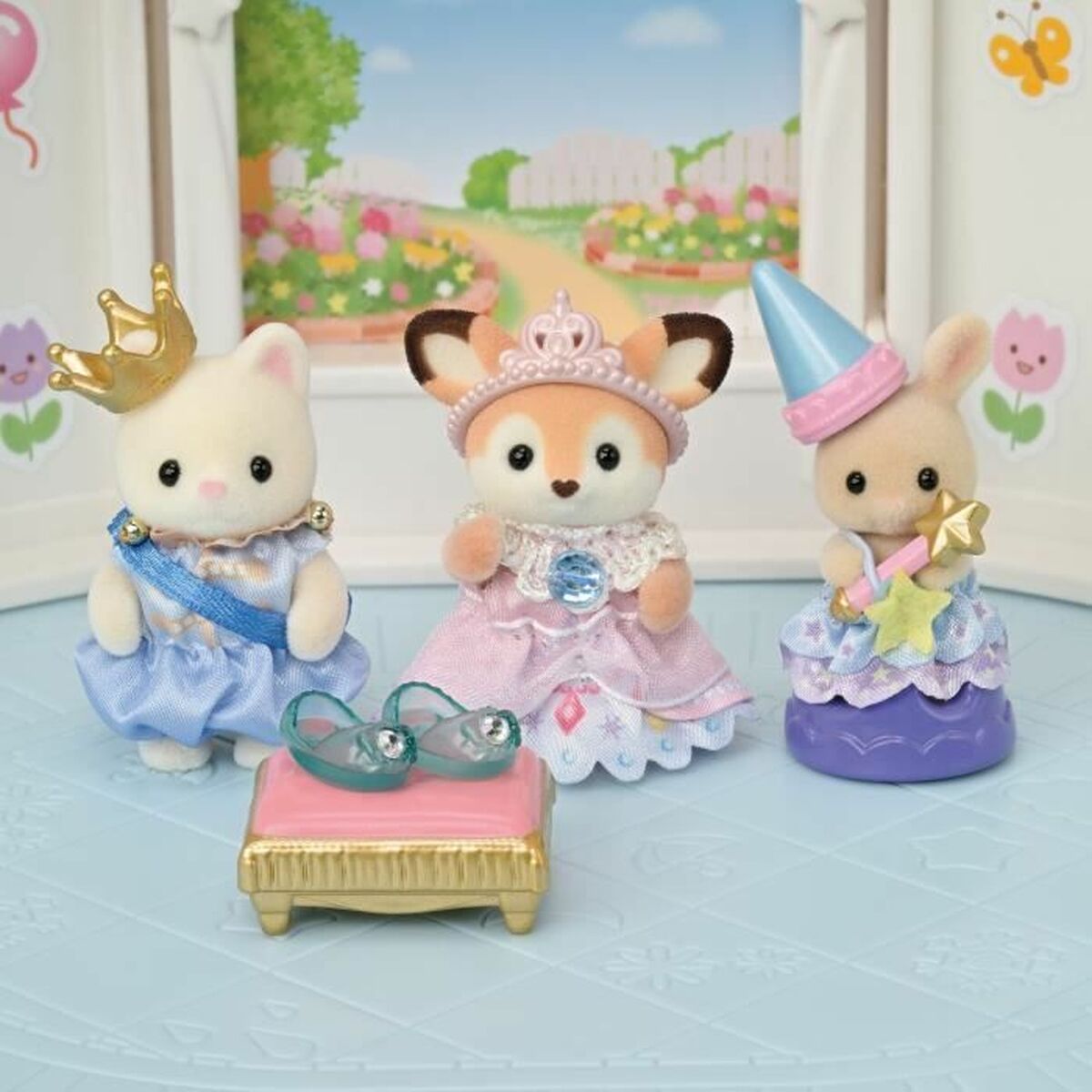 Playset Sylvanian Families Nursery Princess Multicolor - Jucarii si jocuri, Păpuși și figurine