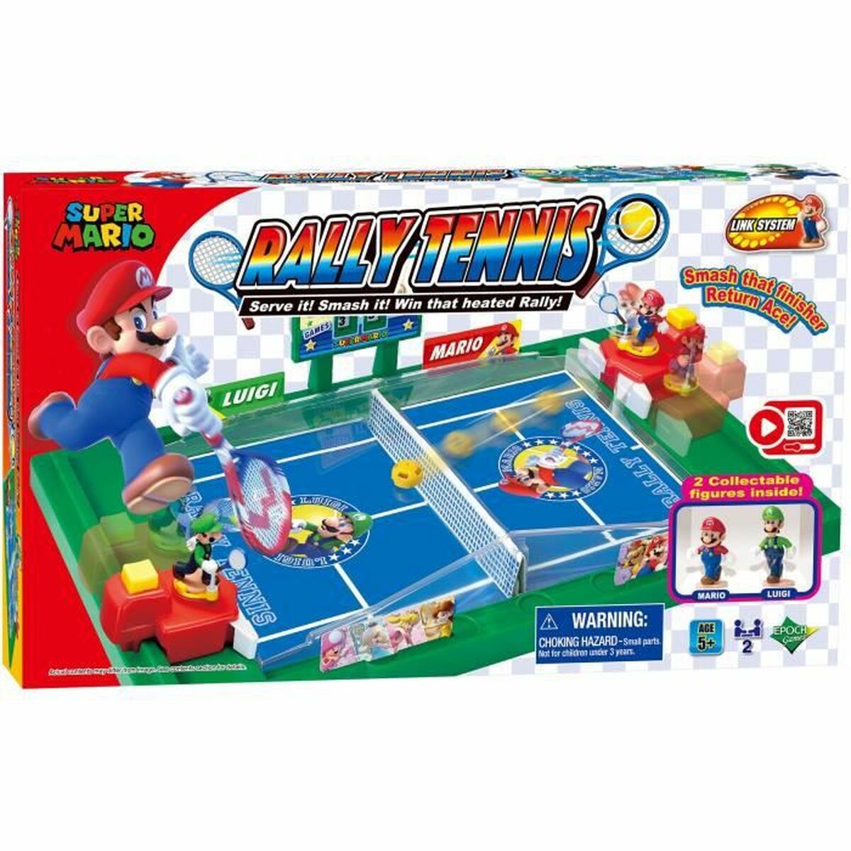 Joc de Masă EPOCH D'ENFANCE Super Mario Rally Tennis (FR) Multicolor - Jucarii si jocuri, Jocuri și accesorii