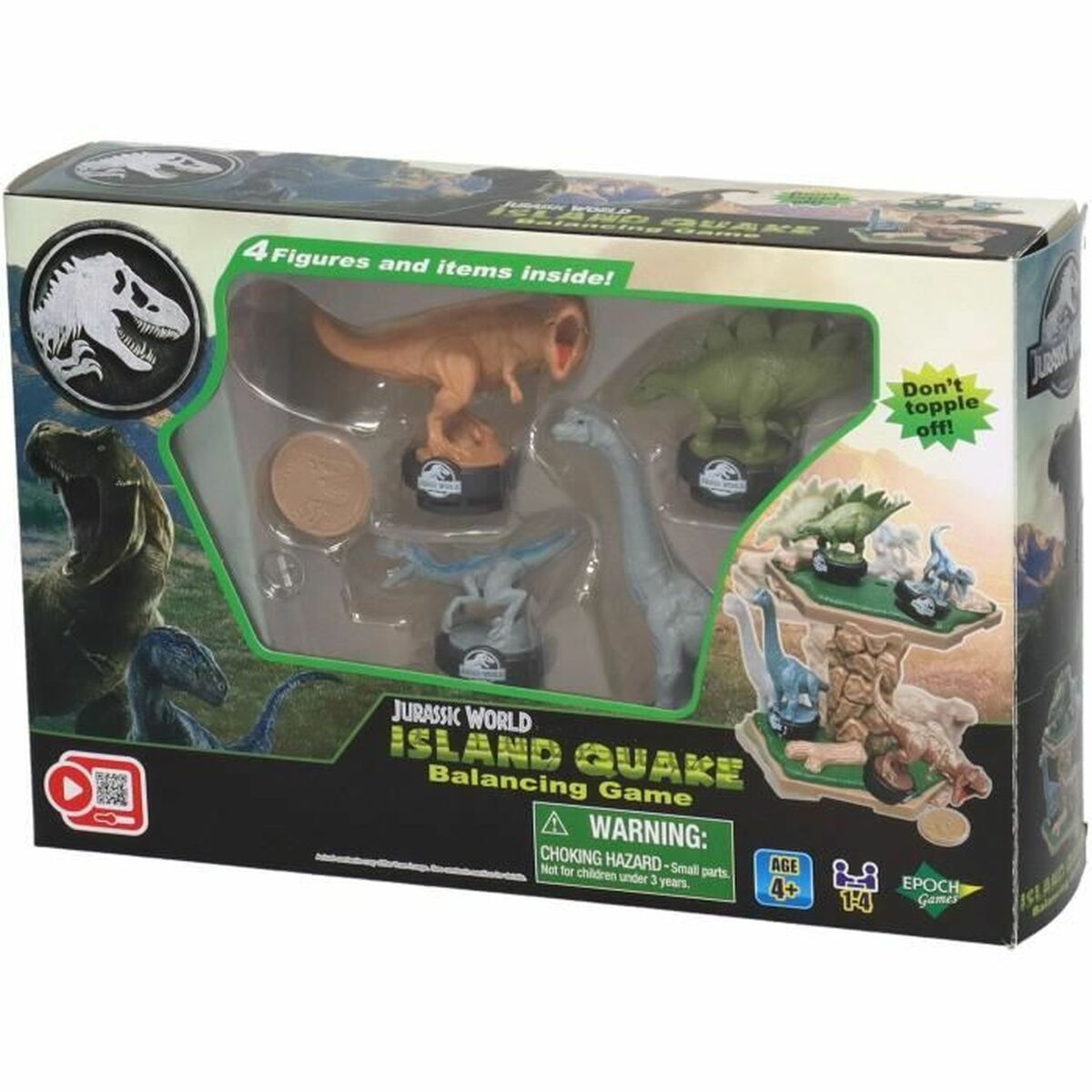 Joc de Masă EPOCH D'ENFANCE Jurassic World Island Quake - Jucarii si jocuri, Jocuri și accesorii