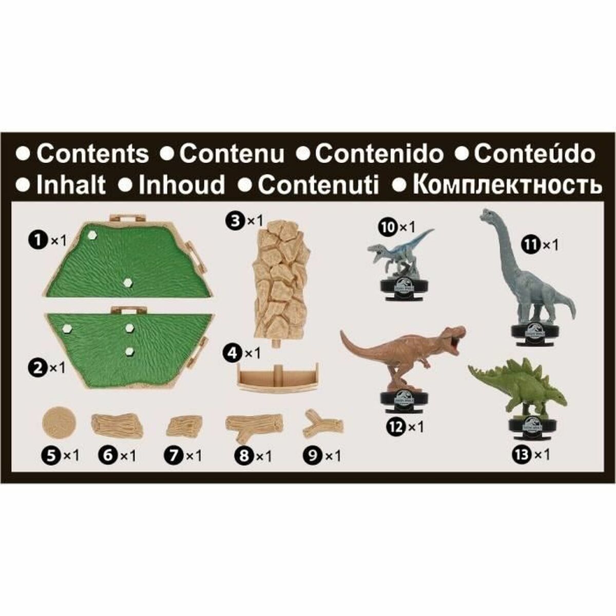 Joc de Masă EPOCH D'ENFANCE Jurassic World Island Quake - Jucarii si jocuri, Jocuri și accesorii