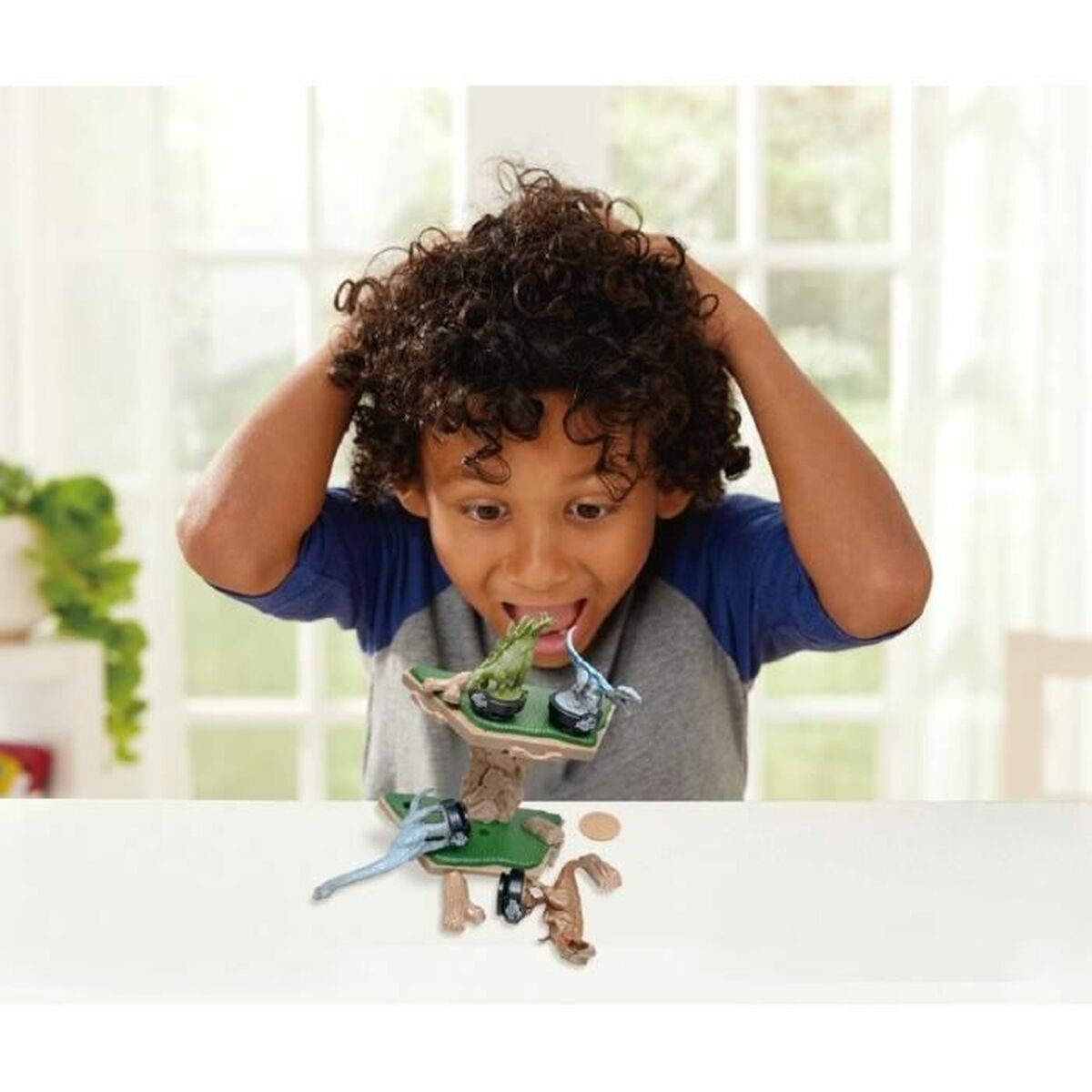 Joc de Masă EPOCH D'ENFANCE Jurassic World Island Quake - Jucarii si jocuri, Jocuri și accesorii
