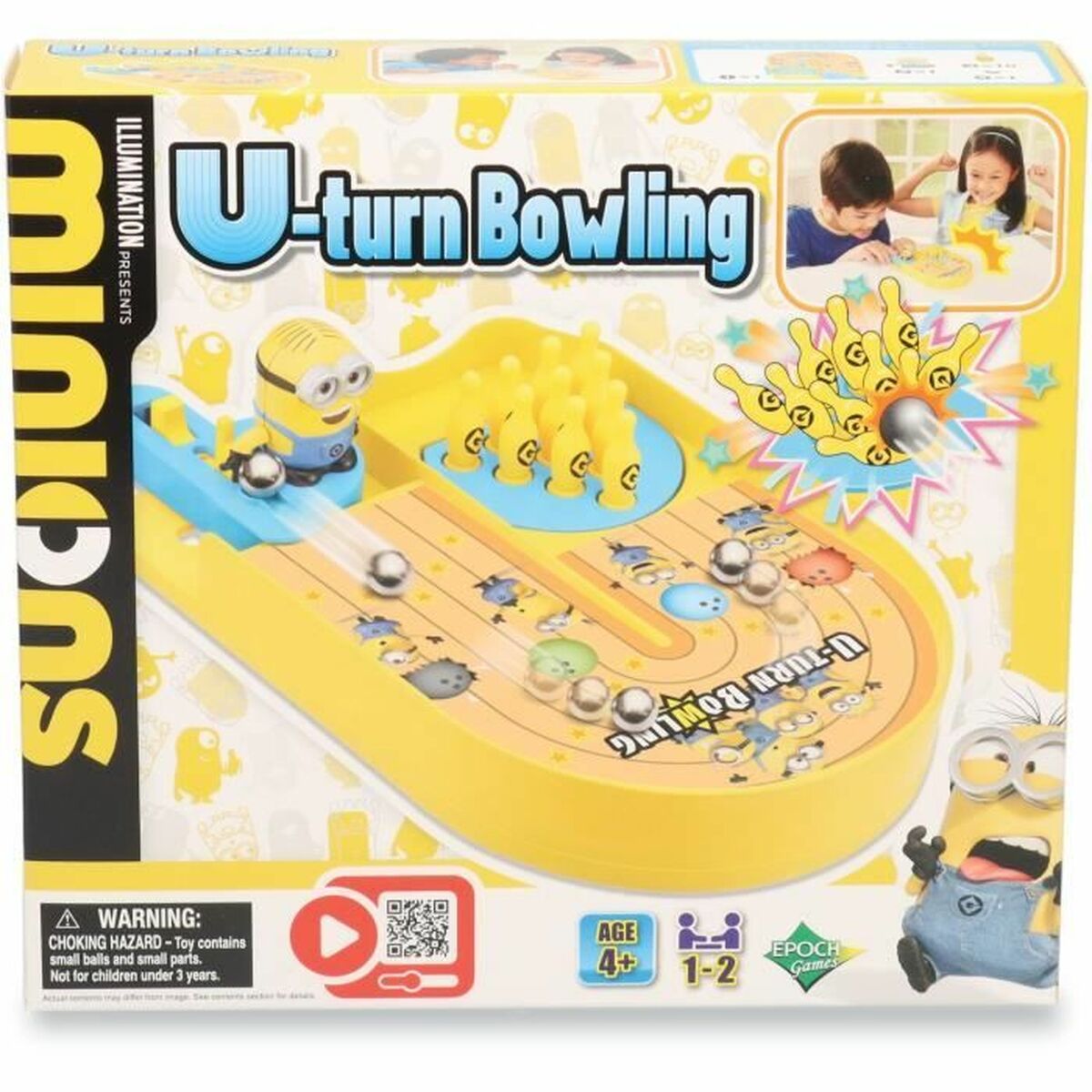 Joc de Masă EPOCH D'ENFANCE Minions U-turn Bowling - Jucarii si jocuri, Jocuri și accesorii