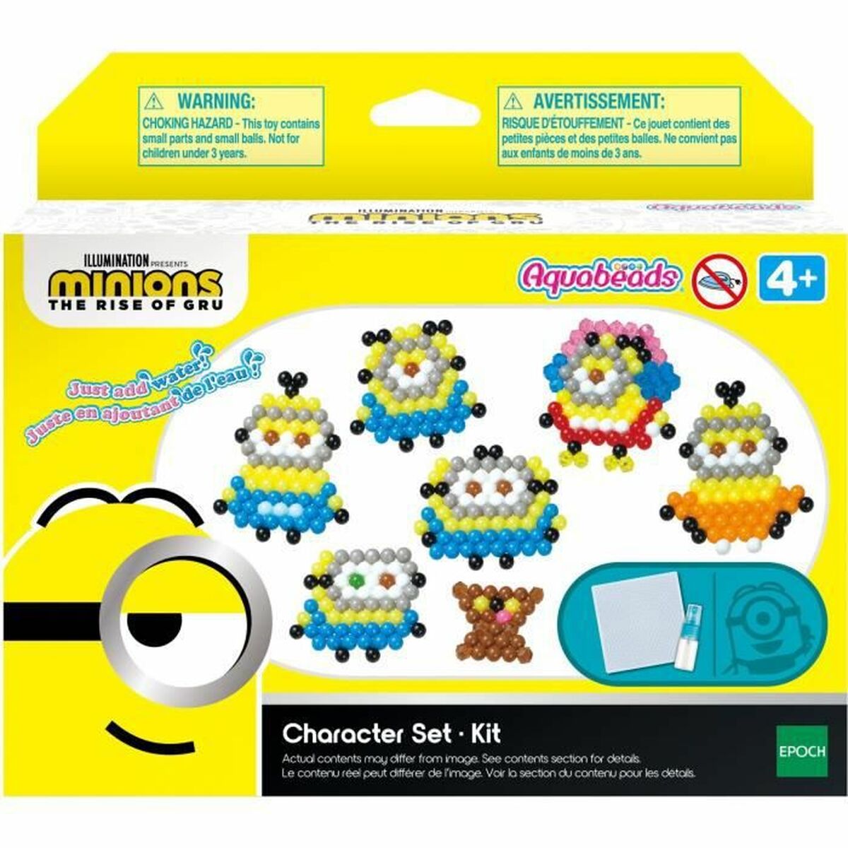 Mărgele Aquabeads Minions - Jucarii si jocuri, Activități creative