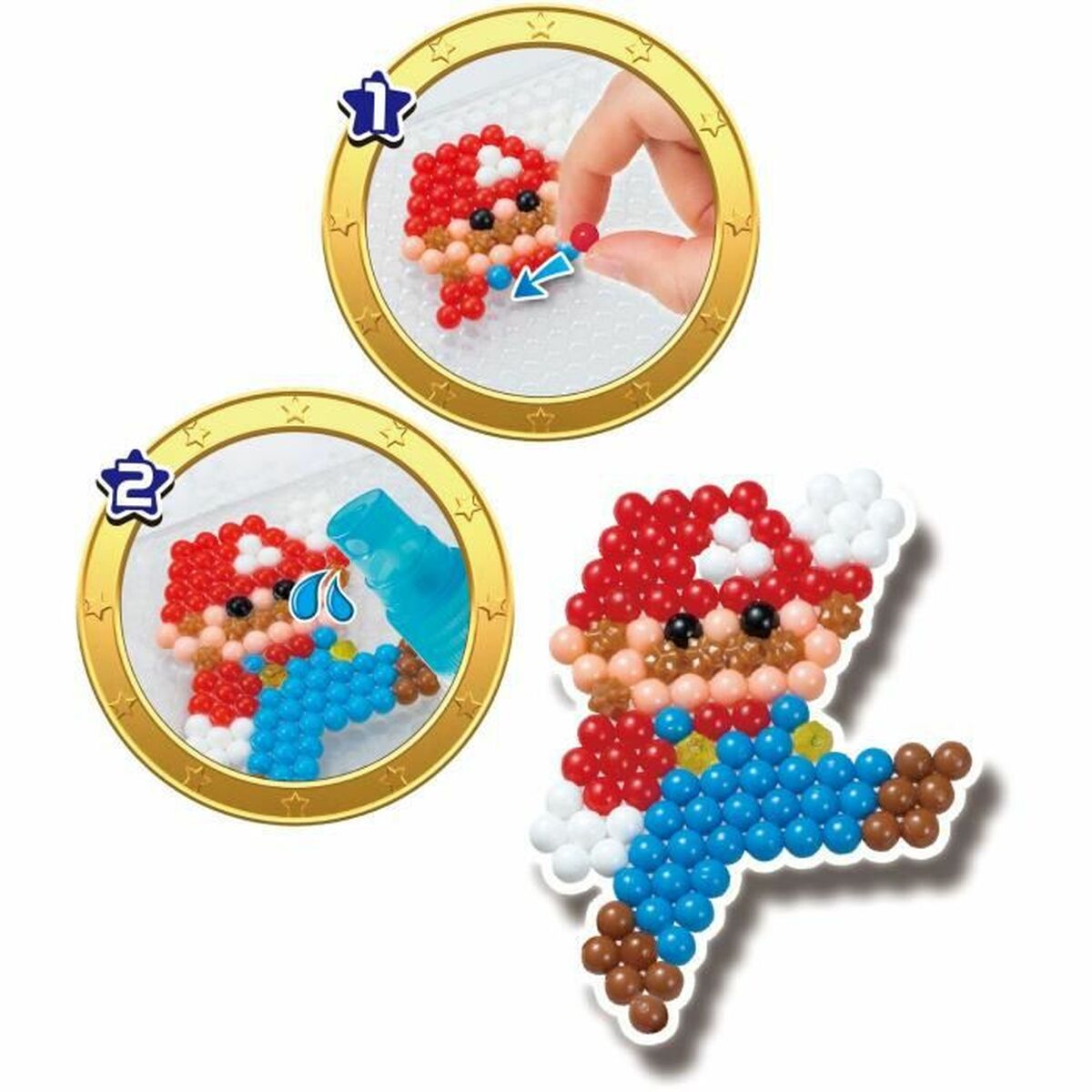 Mărgele Aquabeads The Super Mario Box - Jucarii si jocuri, Activități creative