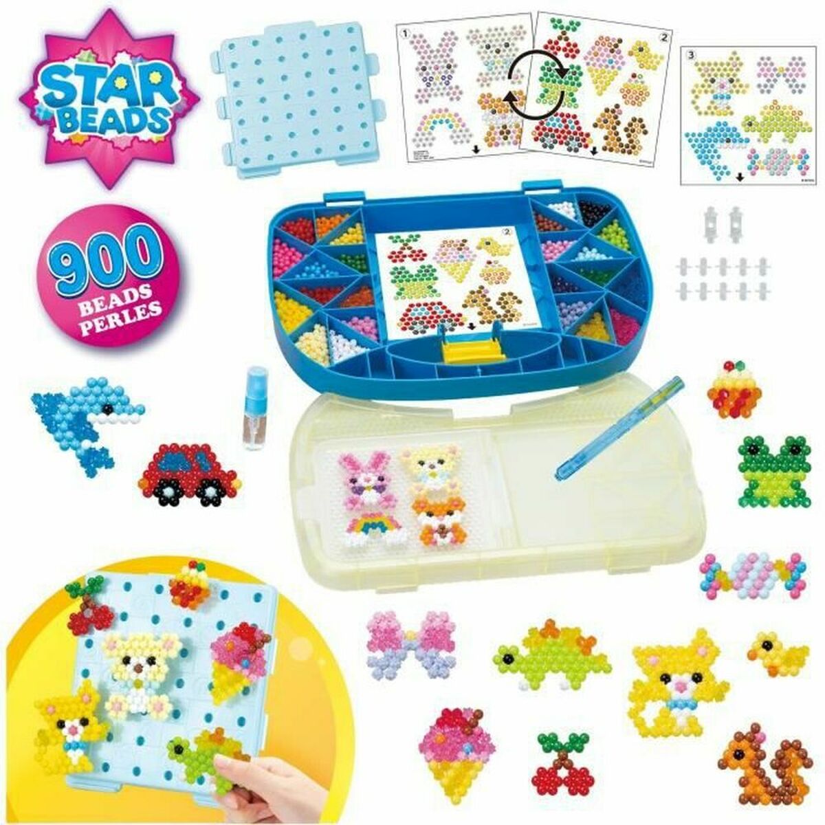 Mărgele Aquabeads The Initiation Case - Jucarii si jocuri, Activități creative