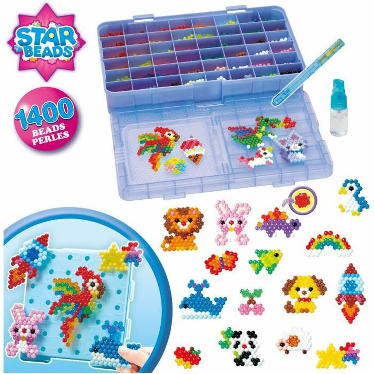 Mărgele Aquabeads Star Beads - Jucarii si jocuri, Activități creative