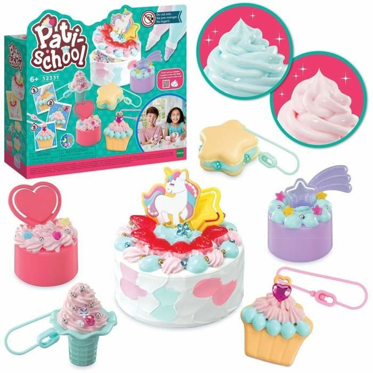 Set de Lucru Manual EPOCH D'ENFANCE Pati school Cakes (FR) - Jucarii si jocuri, Activități creative