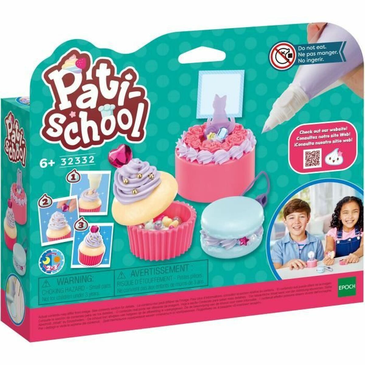 Set de Lucru Manual EPOCH D'ENFANCE Pati School Cakes - Jucarii si jocuri, Activități creative