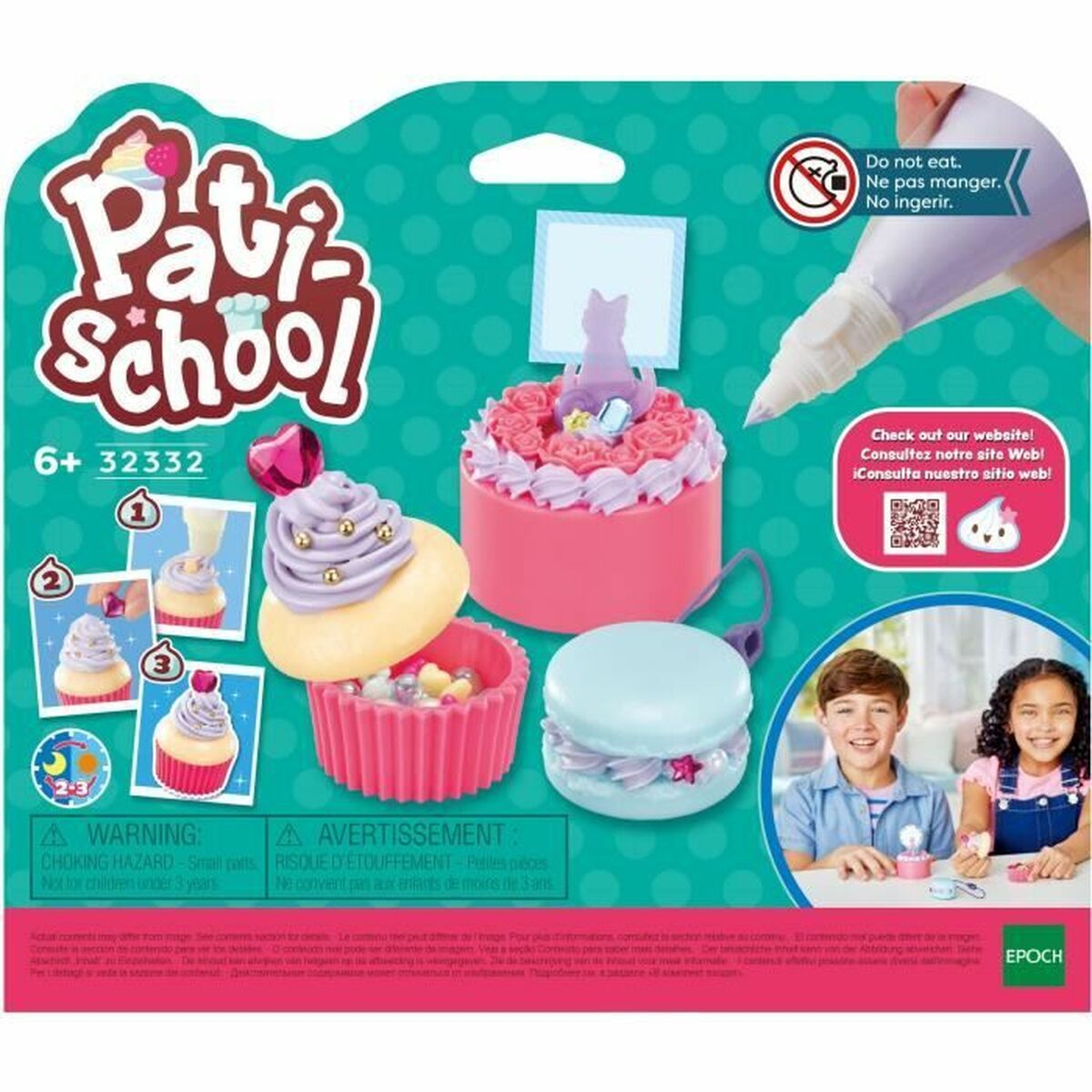 Set de Lucru Manual EPOCH D'ENFANCE Pati School Cakes - Jucarii si jocuri, Activități creative