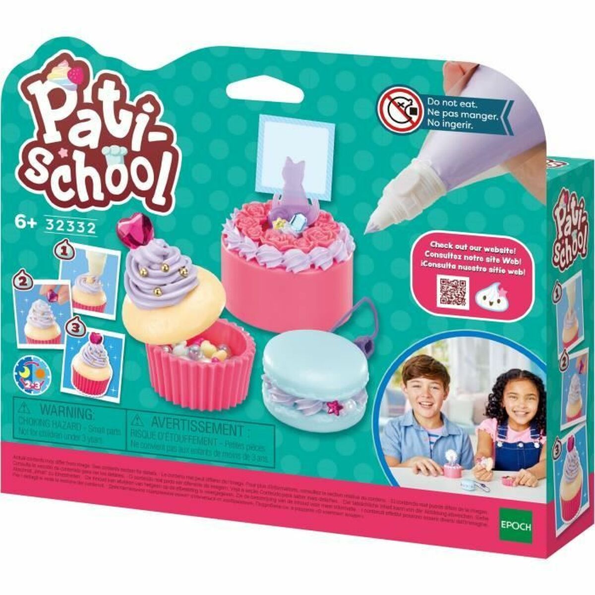 Set de Lucru Manual EPOCH D'ENFANCE Pati School Cakes - Jucarii si jocuri, Activități creative