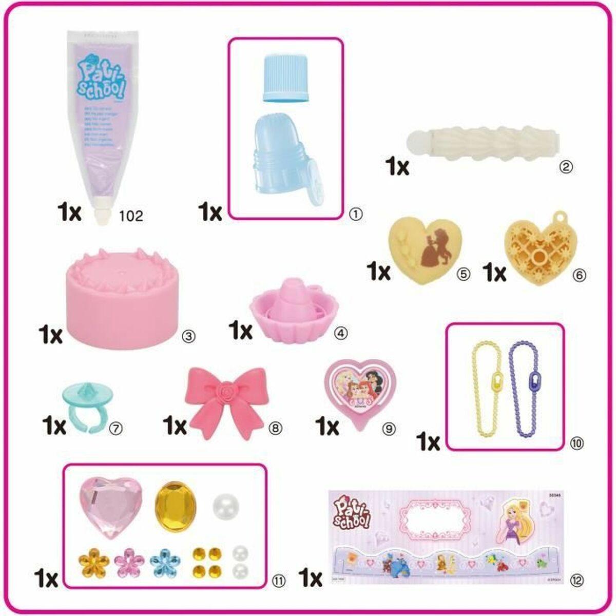 Playset EPOCH D'ENFANCE Pati School - Jucarii si jocuri, Păpuși și accesorii