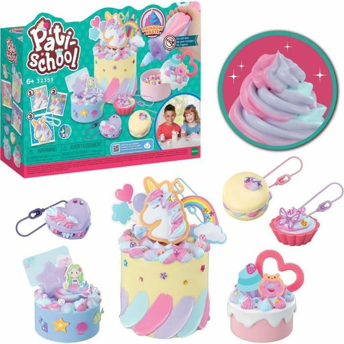 Playset EPOCH D'ENFANCE The Deluxe Rainbow Box - Jucarii si jocuri, Păpuși și accesorii