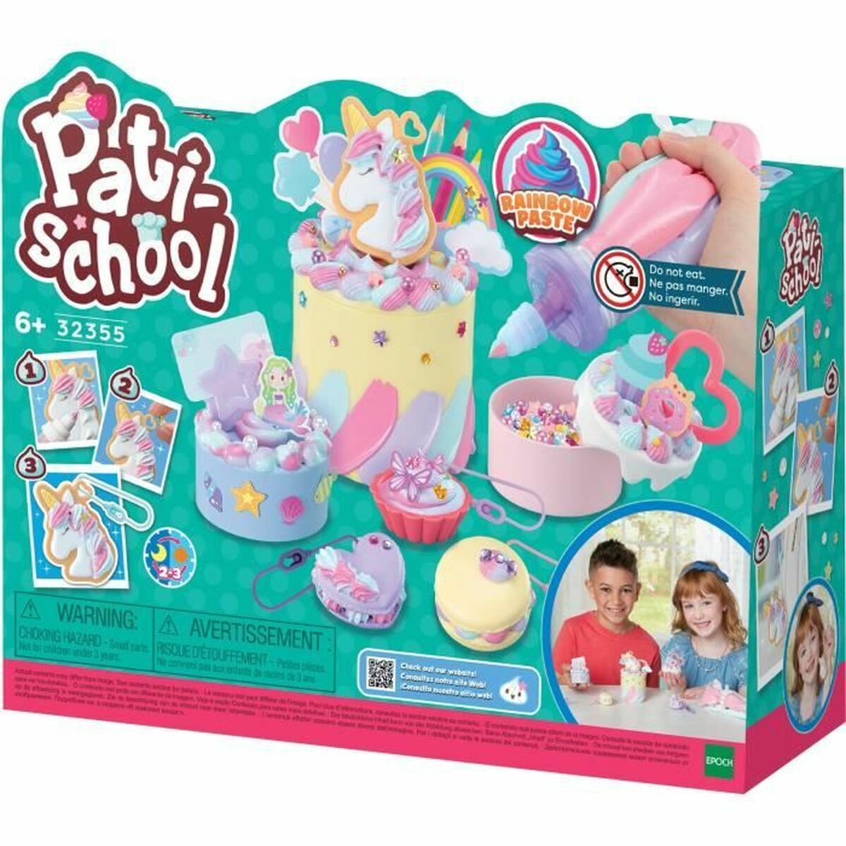 Playset EPOCH D'ENFANCE The Deluxe Rainbow Box - Jucarii si jocuri, Păpuși și accesorii