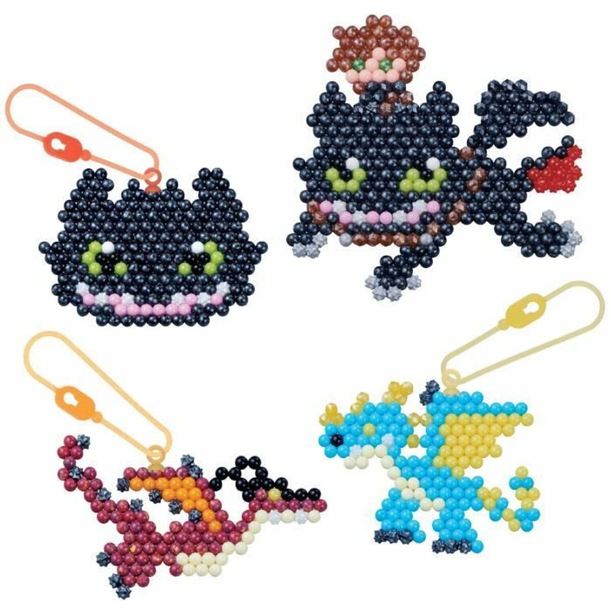 Set de Lucru Manual Aquabeads Dragons (800 Piese) - Jucarii si jocuri, Activități creative