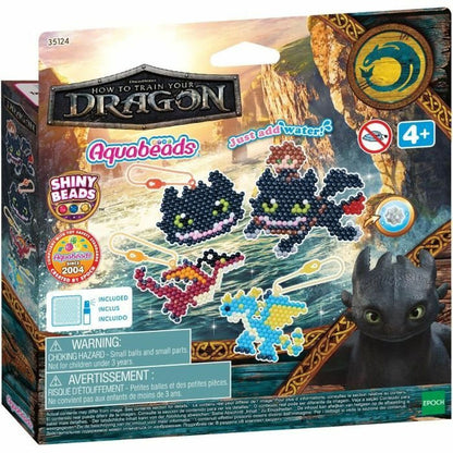 Set de Lucru Manual Aquabeads Dragons (800 Piese) - Jucarii si jocuri, Activități creative