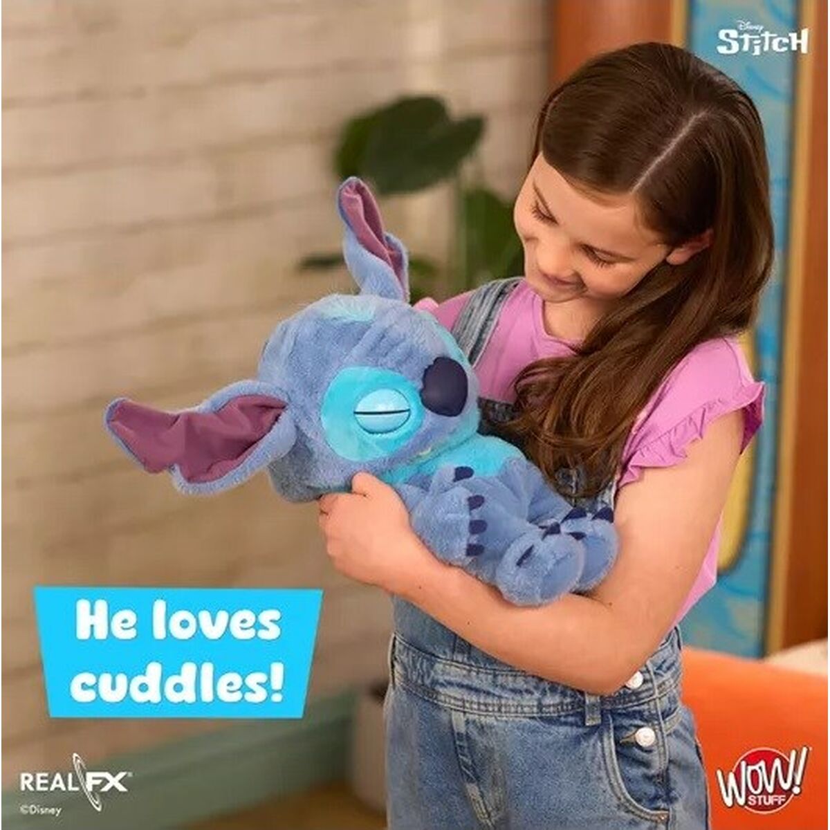 Jucărie de Pluș Stitch DIS-1022-01 Albastru - Jucarii si jocuri, Jucării de pluș