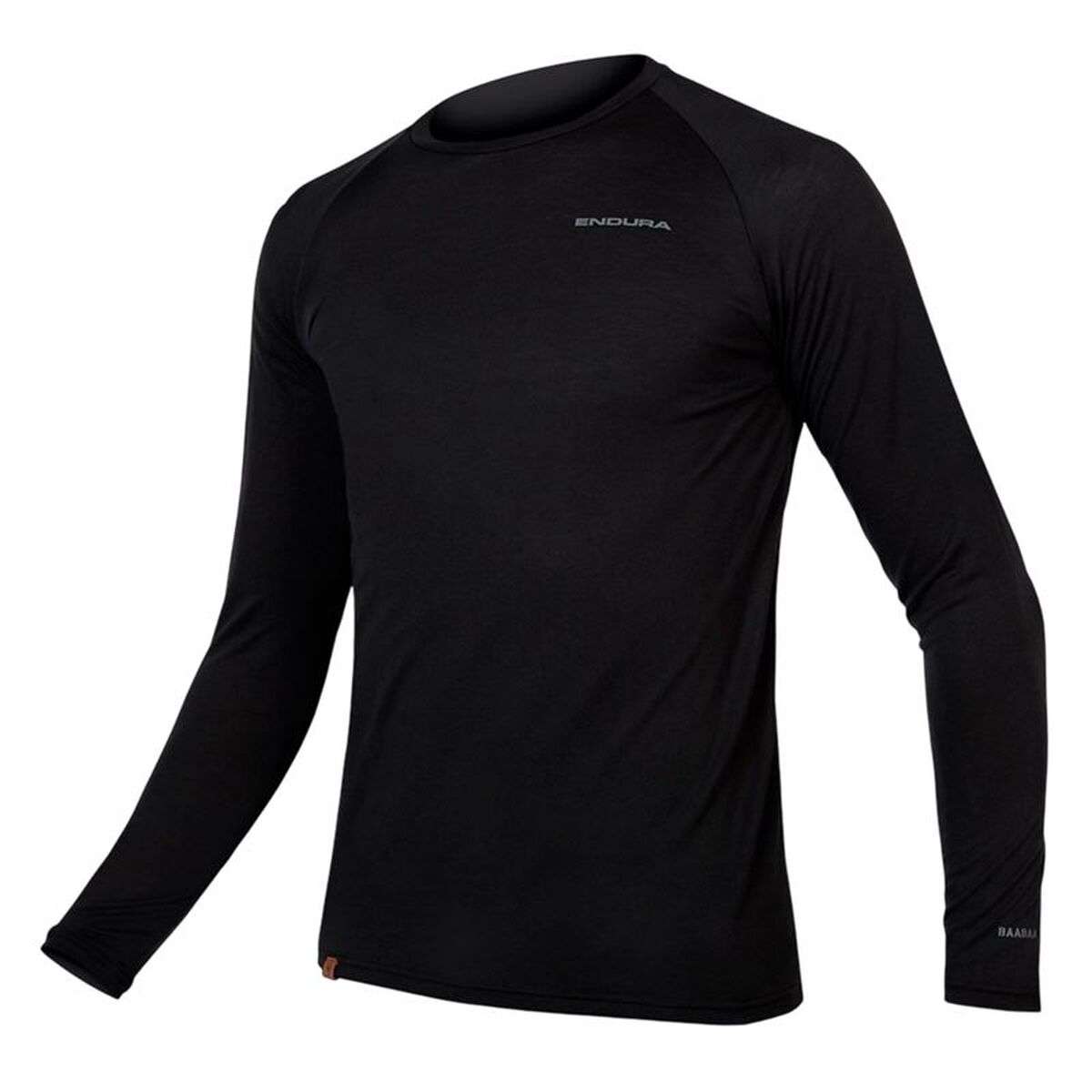 Tricou de ciclism Endura Baabaa Blend Base Layer Negru - Sport și în aer liber, Ciclism