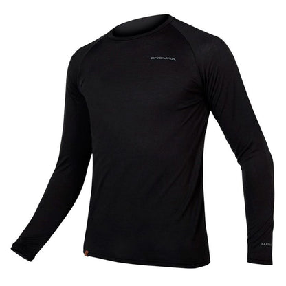 Tricou de ciclism Endura Baabaa Blend Base Layer Negru - Sport și în aer liber, Ciclism