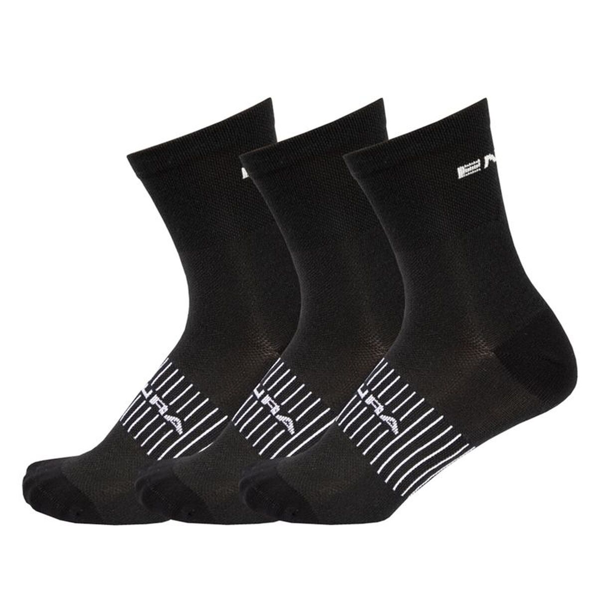 Pachet de șosete Endura Race 3-P Sock Negru 3 Piese - Sport și în aer liber, Ciclism