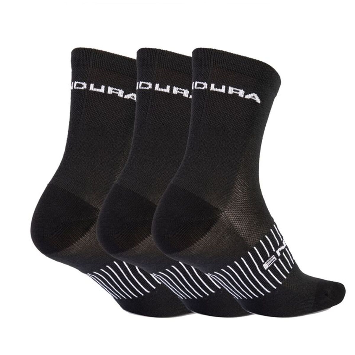 Pachet de șosete Endura Race 3-P Sock Negru 3 Piese - Sport și în aer liber, Ciclism