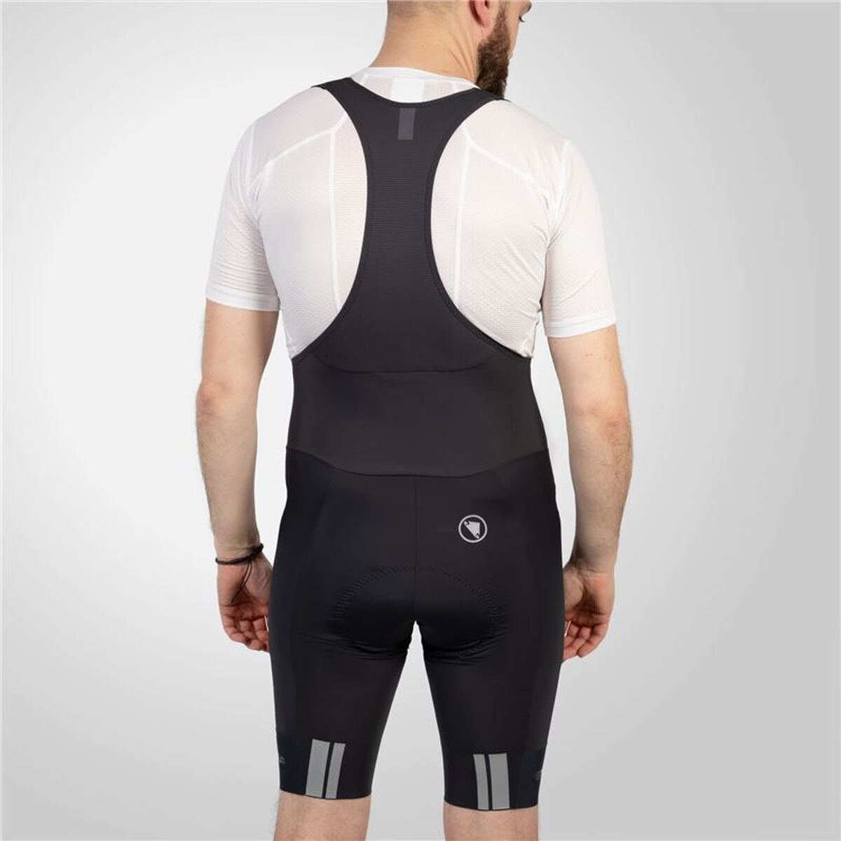 Șort de biciclist Endura Endura Fs260 Bibshort II Gri închis Ciclism - Sport și în aer liber, Ciclism