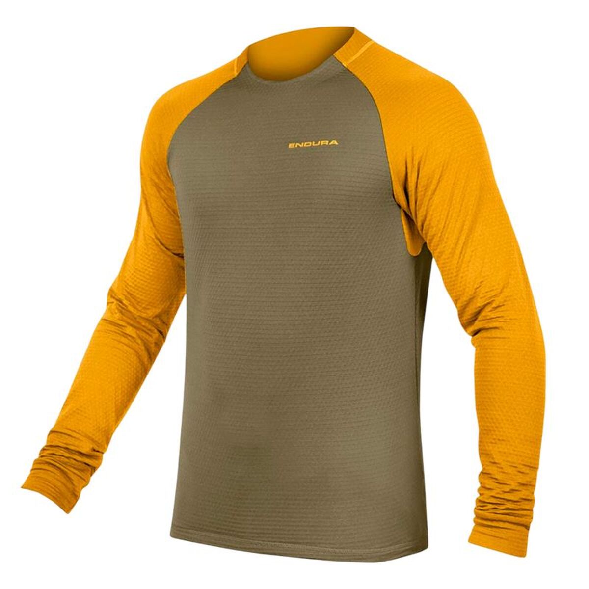 Tricou de ciclism Endura Singletrack Fleece Portocaliu închis - Sport și în aer liber, Ciclism