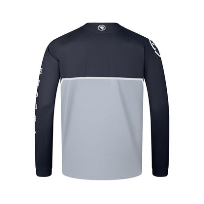 Tricou de ciclism Endura Core Printed Bleumarin - Sport și în aer liber, Ciclism