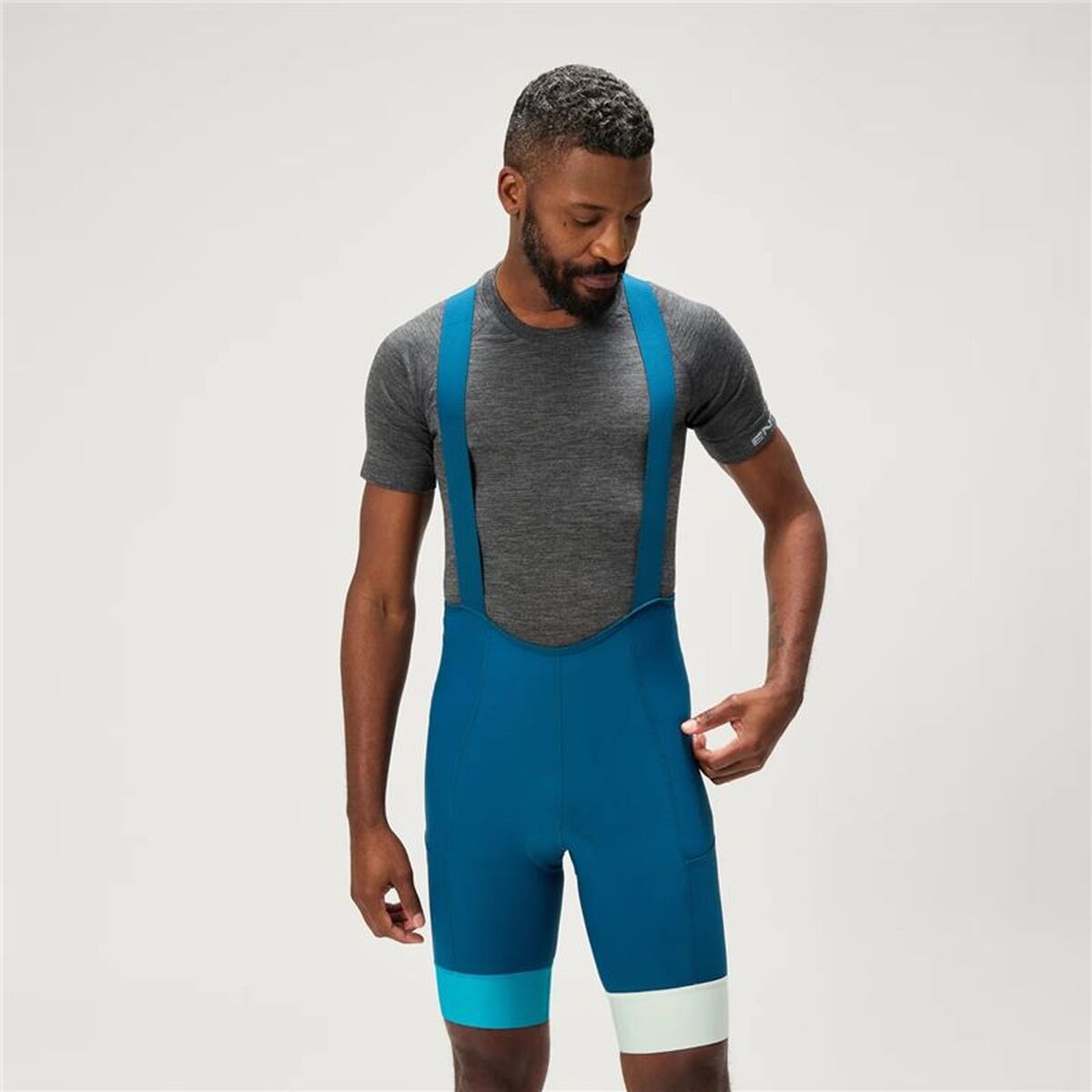 Șort de biciclist Endura Loop Bibshort Albastru Ciclism - Sport și în aer liber, Ciclism
