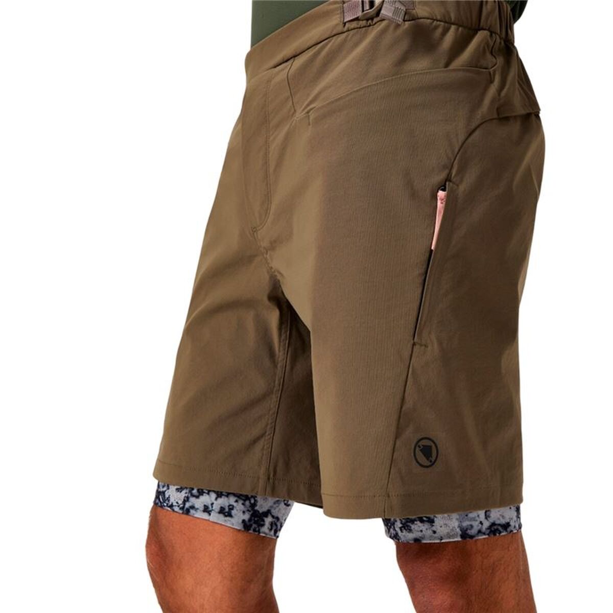 Pantaloni Scurți Sport pentru Bărbați Endura Sultrac Adv Maro Ciclism - Sport și în aer liber, Ciclism