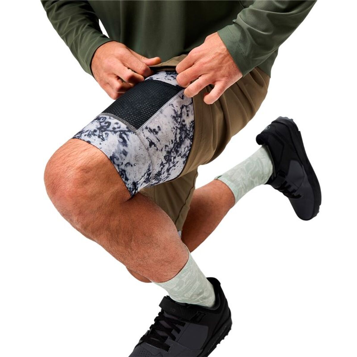 Pantaloni Scurți Sport pentru Bărbați Endura Sultrac Adv Maro Ciclism - Sport și în aer liber, Ciclism