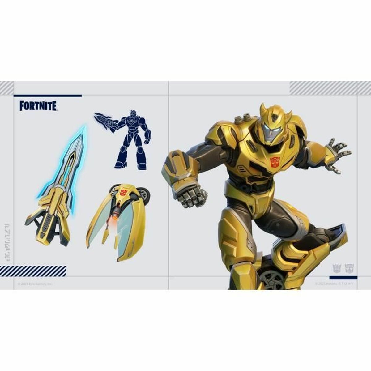Joc video pentru Switch Fortnite Pack Transformers (FR) Cod de descărcare - Electronică, Joc video