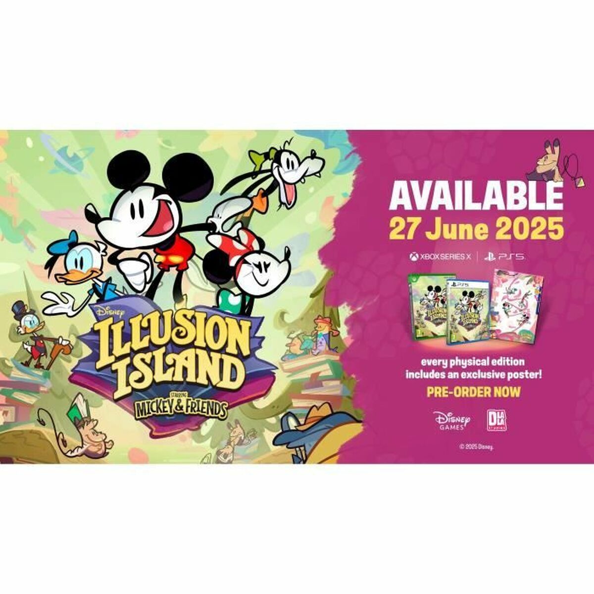Joc video Xbox Series X Just For Games Disney Illusion Island - Electronică, Joc video