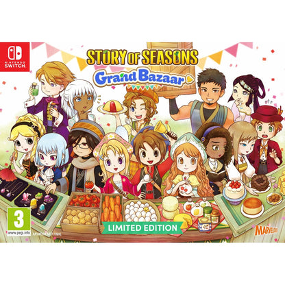 Joc video pentru Switch Just For Games Story of Seasons Grand Bazaar : Limited Edition - Electronică, Joc video