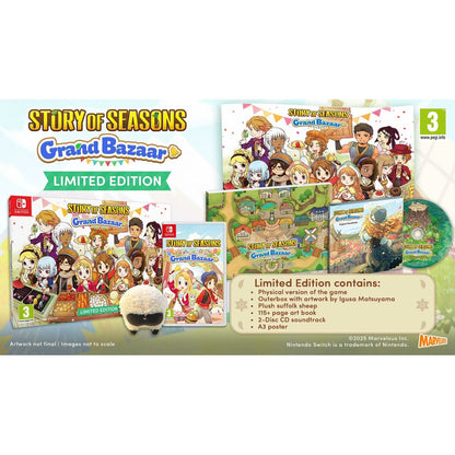 Joc video pentru Switch Just For Games Story of Seasons Grand Bazaar : Limited Edition - Electronică, Joc video