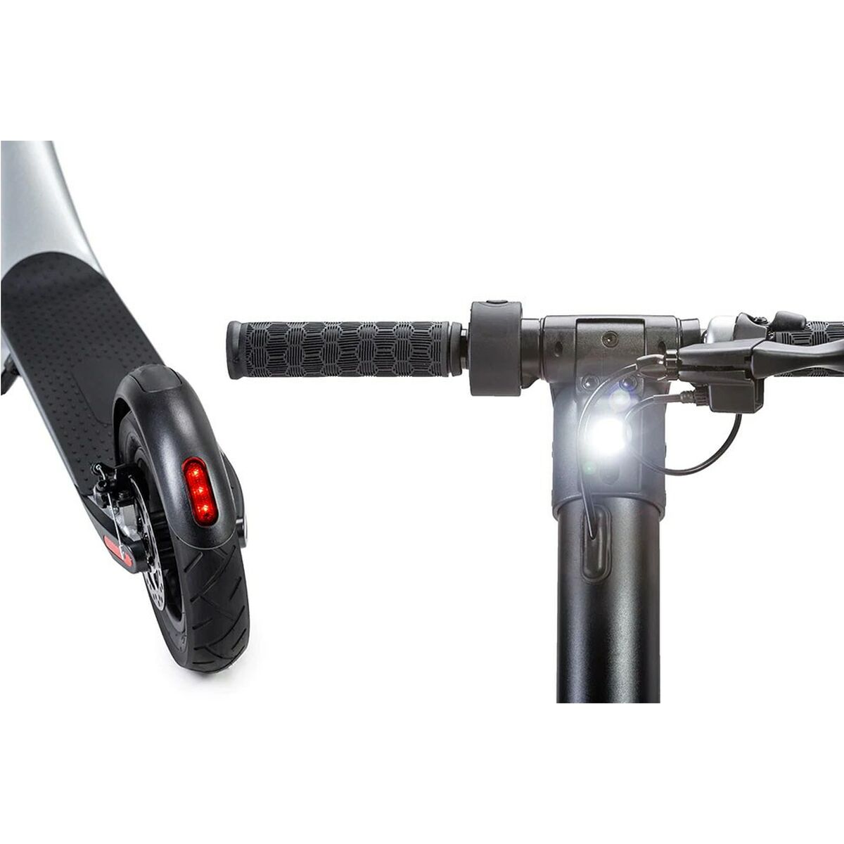 Trotinetă Electrică JIVR JSX-122-0 Negru Gri 350 W - Sport și în aer liber, Mobilitate urbană
