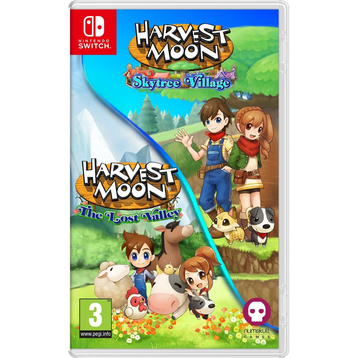 Joc video pentru Switch Just For Games Harvest Moon The Lost Valley & Skytree Village - Electronică, Joc video
