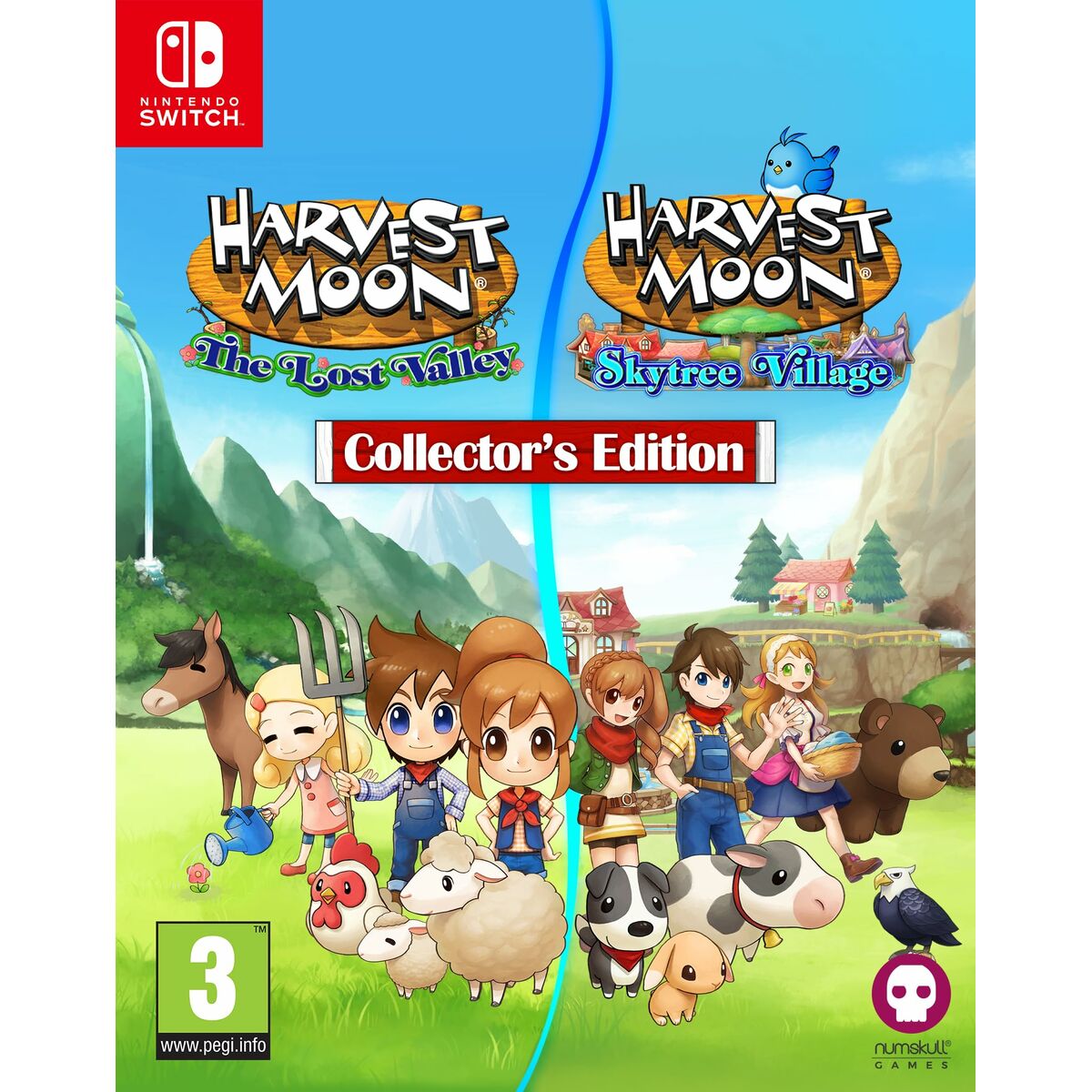 Joc video pentru Switch Just For Games Harvest Moon: The Lost Valley & Skytree Village Collector'S - Electronică, Joc video