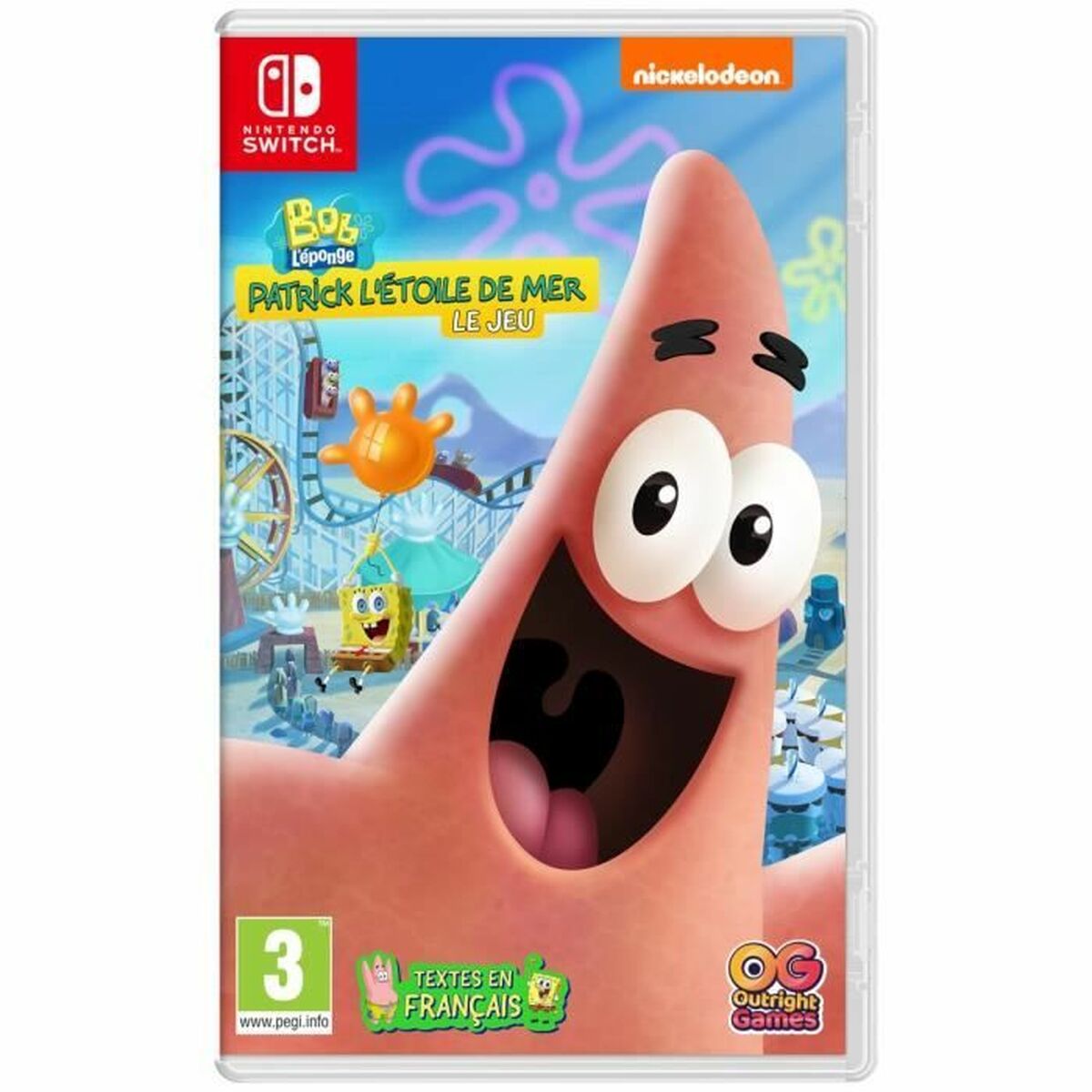 Joc video pentru Switch Bandai Namco Bob L'éponge : Patrick l'Étoile de Mer - Electronică, Joc video