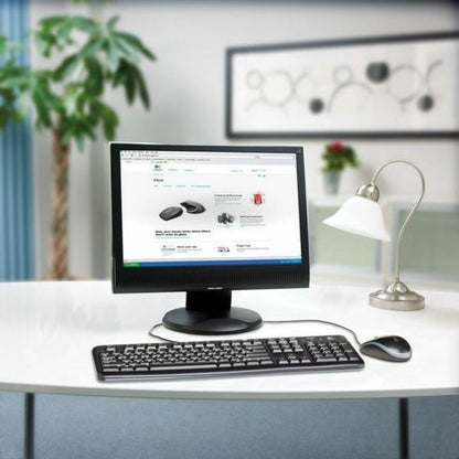 Tastatură și Mouse Optic Logitech 920-002562 Negru Engleză QWERTY - Tehnică de calcul, Accesorii