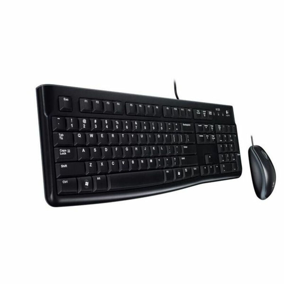 Tastatură și Mouse Optic Logitech 920-002562 Negru Engleză QWERTY - Tehnică de calcul, Accesorii