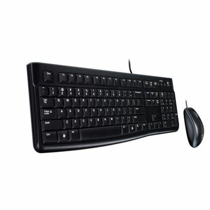 Tastatură și Mouse Optic Logitech 920-002562 Negru Engleză QWERTY - Tehnică de calcul, Accesorii