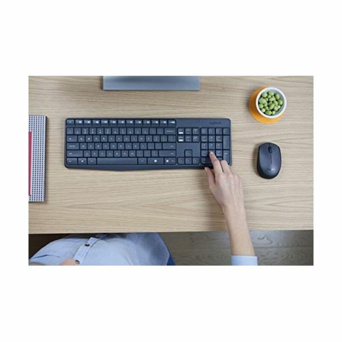 Tastatură și Mouse Fără Fir Logitech 920-007919 Spaniolă Qwerty Spaniolă QWERTY - Tehnică de calcul, Accesorii