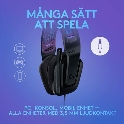 Căști cu Microfon Logitech 981-000978 Negru - Electronică, Joc video