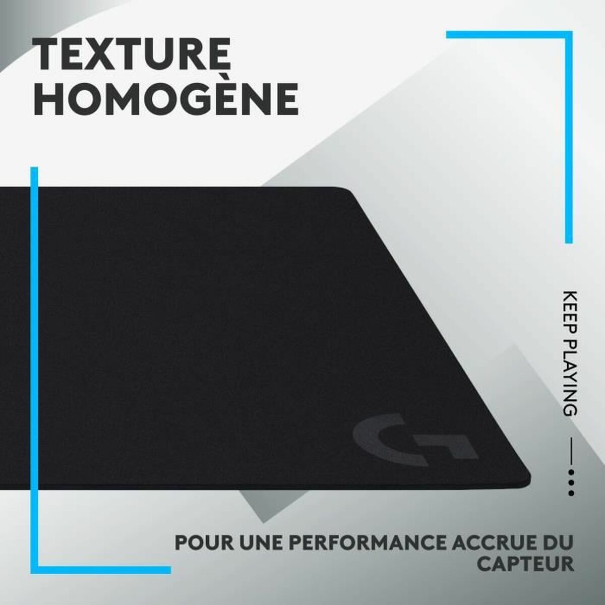 Covoraș antiderapant Logitech G840 Negru - Tehnică de calcul, Accesorii