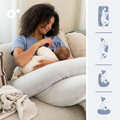 Breastfeeding Cushion Doomoo Gri XXL (2 Unități) - Bebelus, Alăptarea și hrănirea