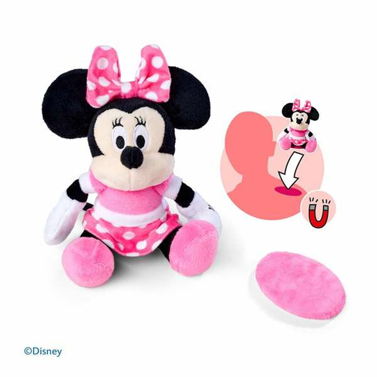 Jucărie de Pluș Smoby Minnie 12 cm - Jucarii si jocuri, Jucării de pluș