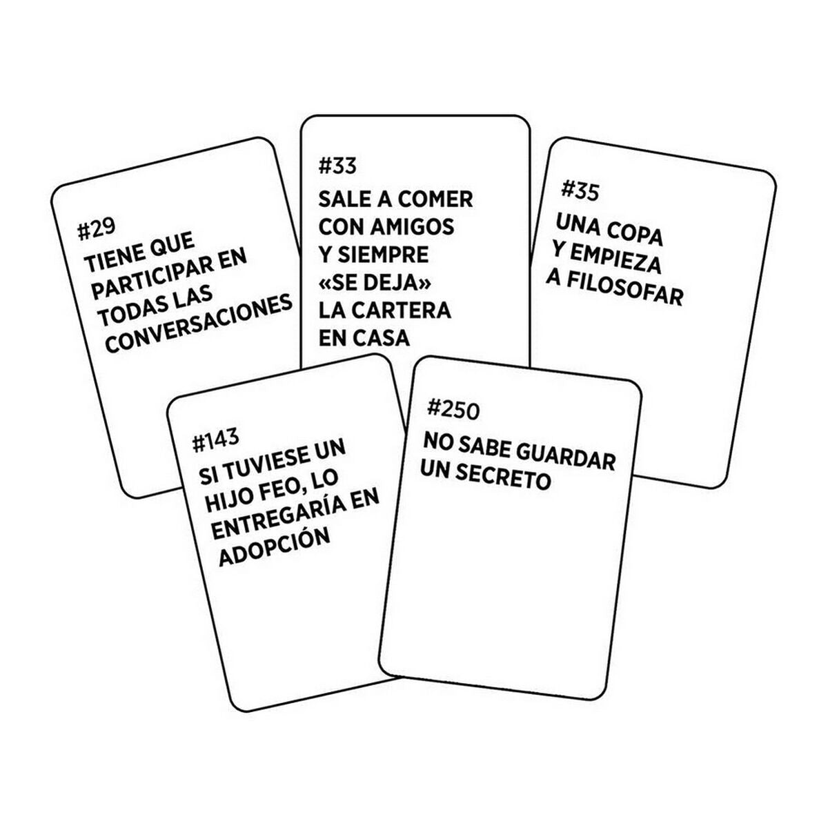 Jocuri de cărți Asmodee DSS-SP01 ES (250 pcs) - Jucarii si jocuri, Jocuri și accesorii