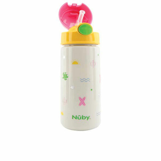 Paharul de învăţare Nûby Taza Surf 540 ml Roz - Bebelus, Alăptarea și hrănirea